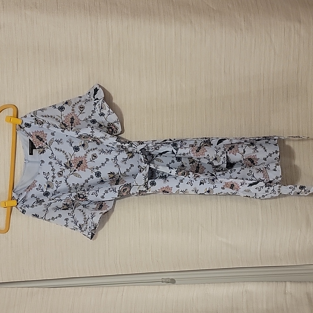 Banana republic floral dress EUC 6t tall length